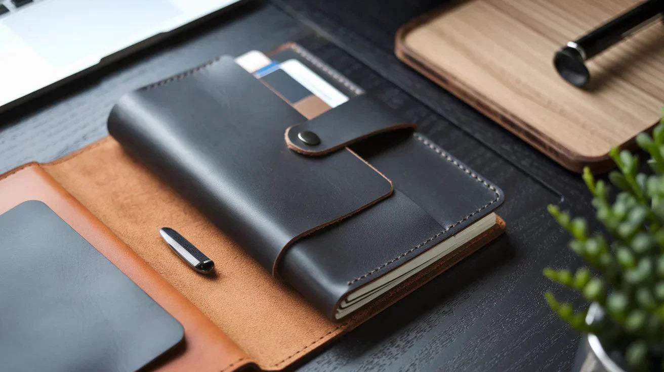 Minimalistische Leder-Notizbuchhüllen: Perfekter Schutz für kreative Köpfe - KATAAB