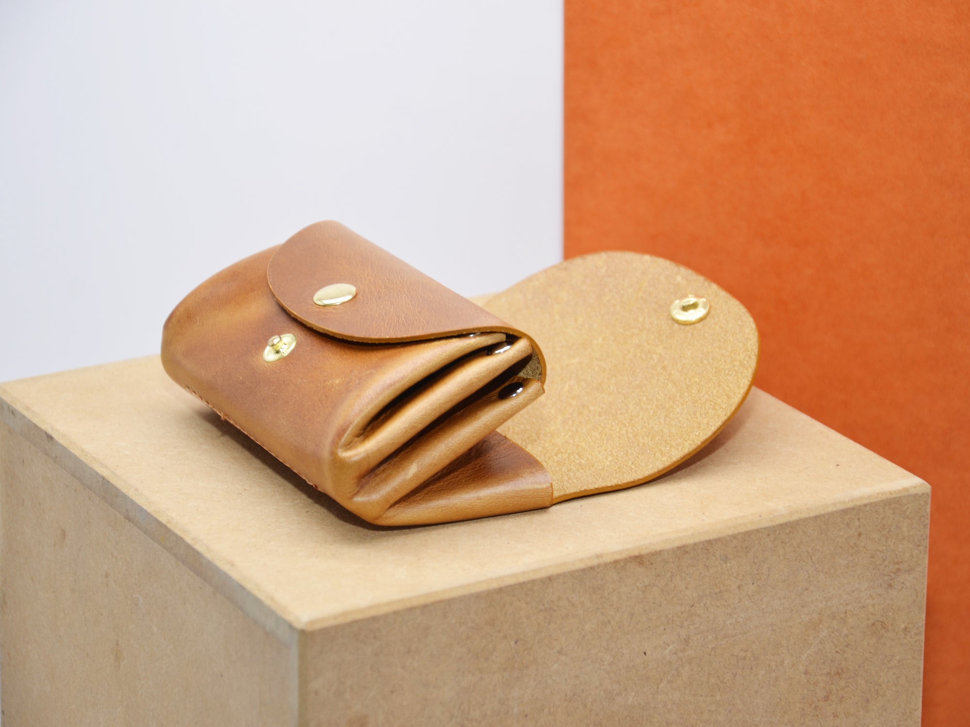Frauen Geldbeutel - Kleines minimalistisches Portemonnaie für Damen - Einzigartiges Geschenk - Schlanke Brieftasche - Größe: ca.11,5x8x3,5cm